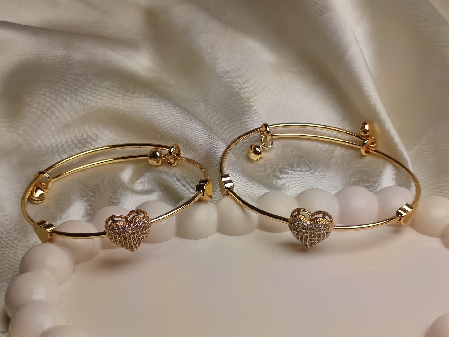 Heart Bangles Bracelet