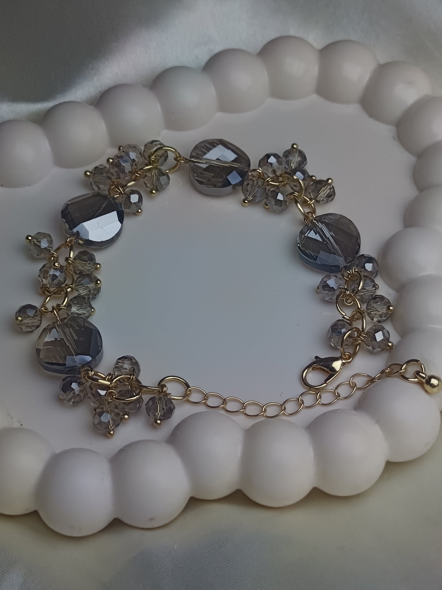 Black Fancy Crystal Bracelet