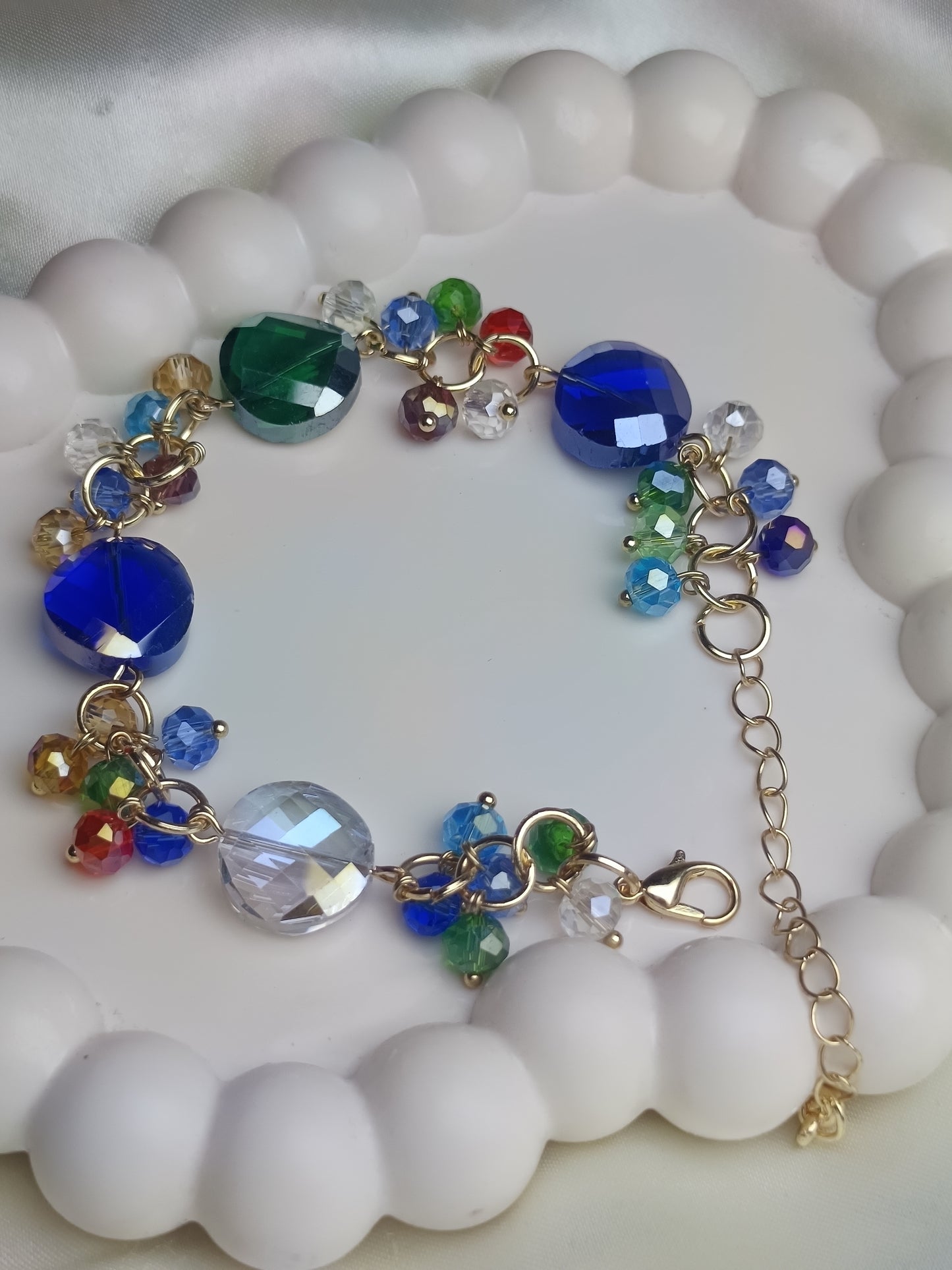 Beautiful Crystal Blue Bracelet