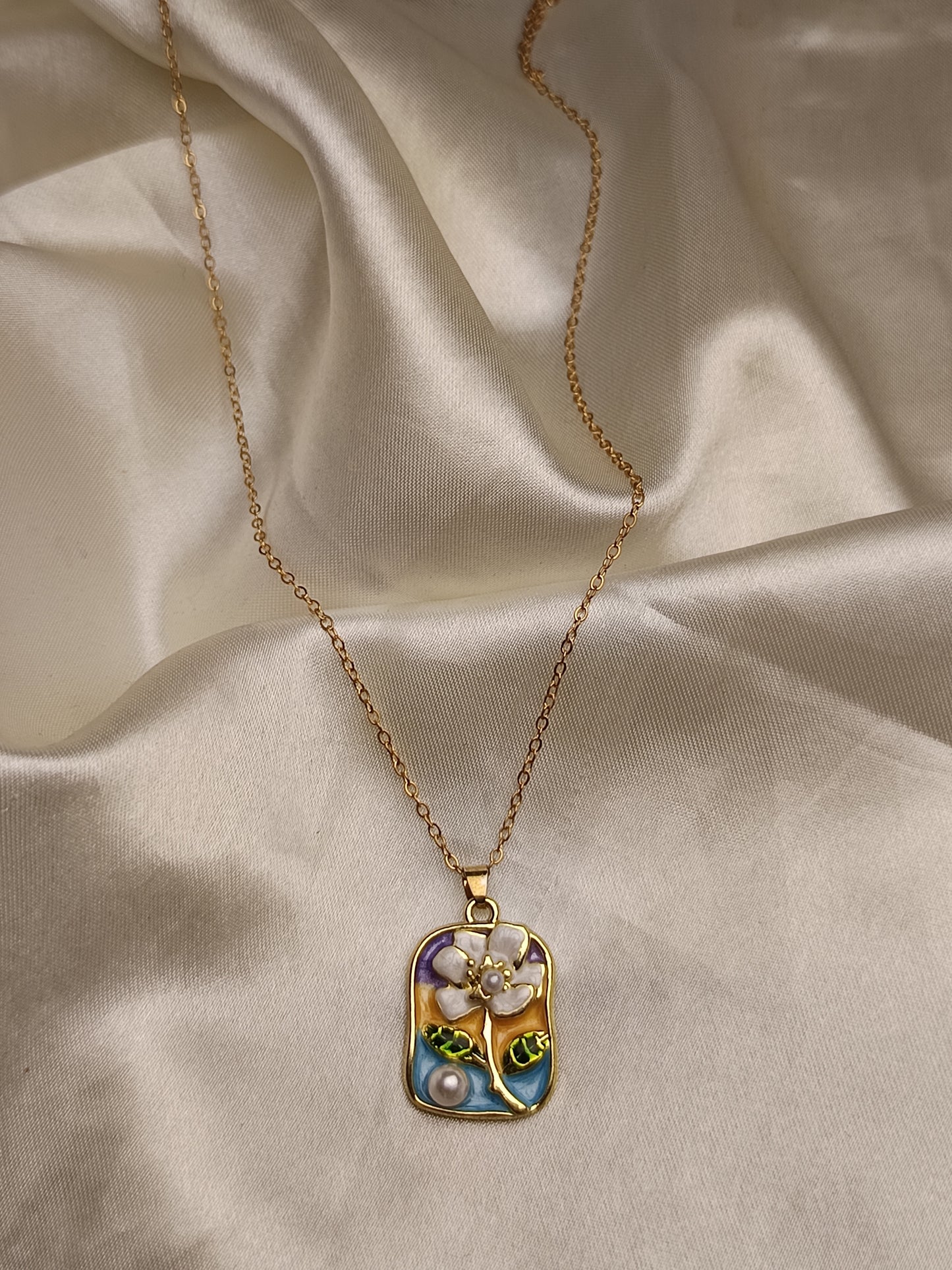 Garden Grace Floral Necklace