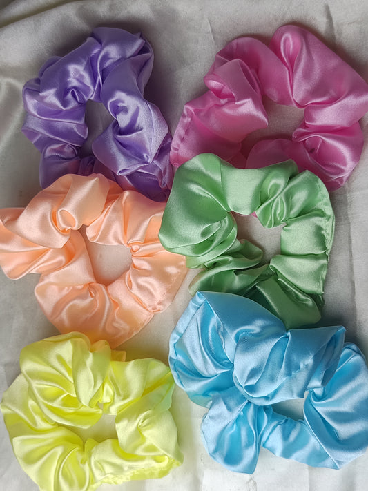 Shiny Scrunchies Combo Sets