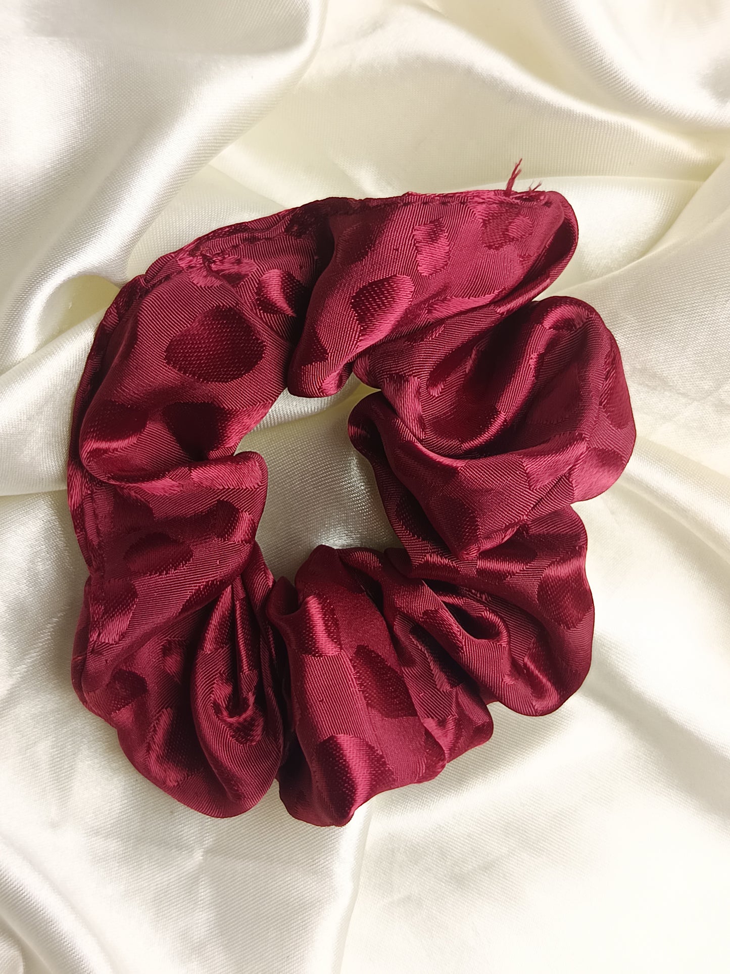 Red Heart Scrunchie