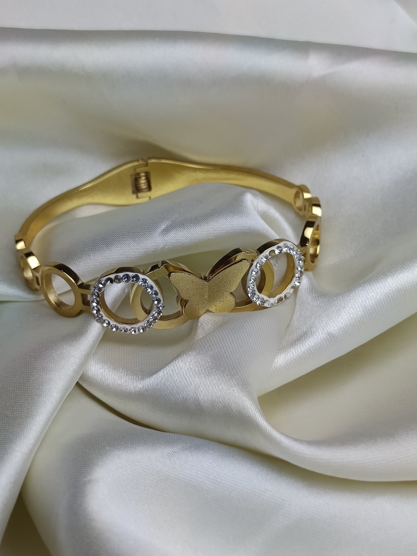 Butterfly Gold Plated Anti Tarnish Bracelet