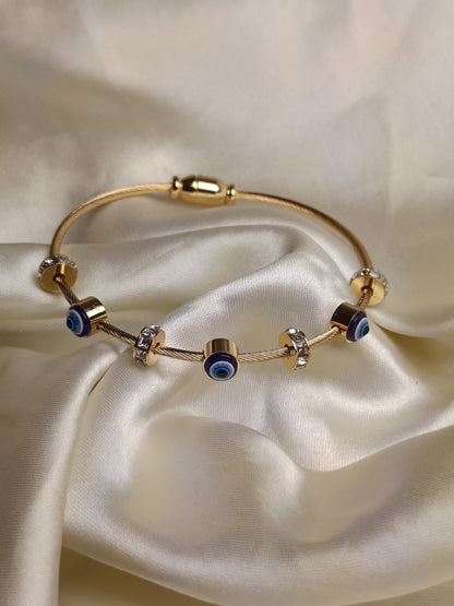 Anti Tarnish Evil Eye Bracelet