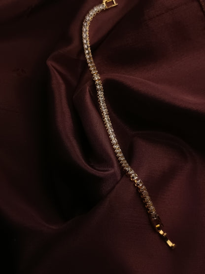 Rose Crystal Bracelet