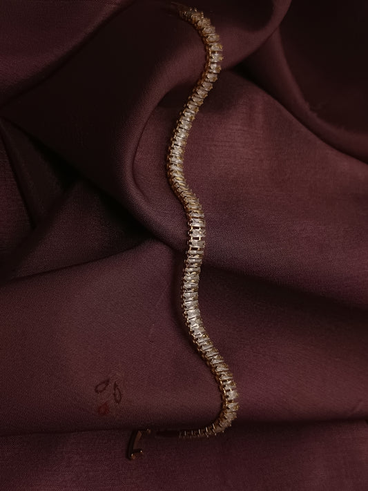 Golden Baguette Bracelet