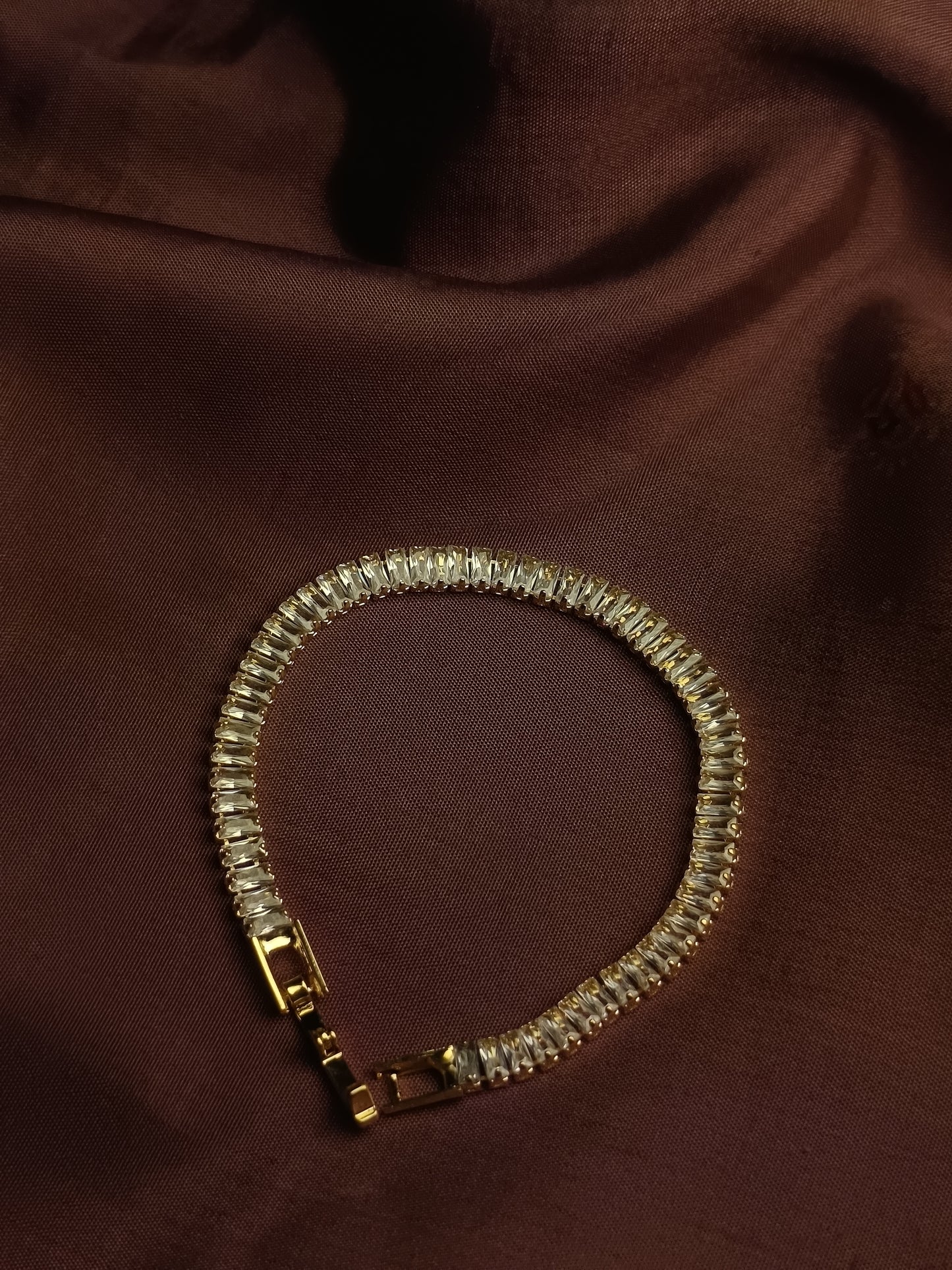 Golden Baguette Bracelet