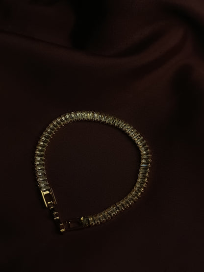 Golden Baguette Bracelet