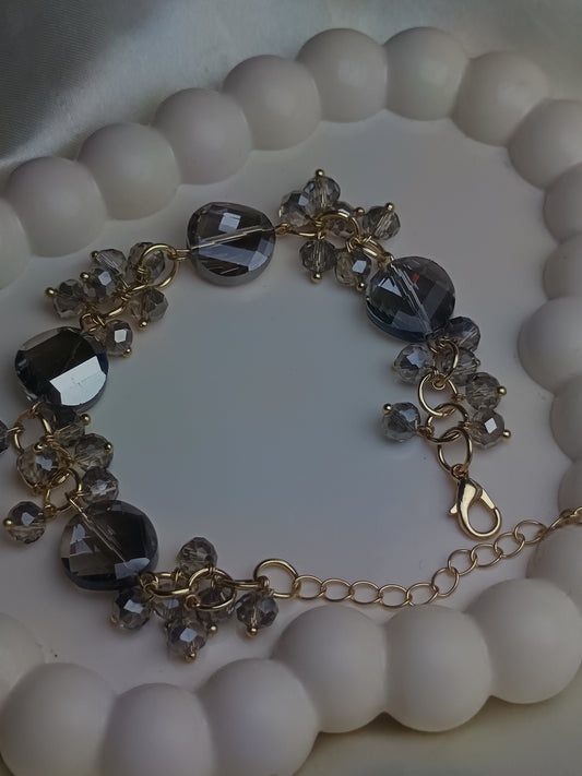 Black Fancy Crystal Bracelet