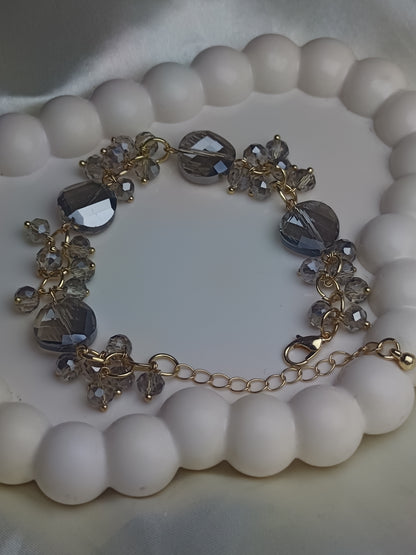 Black Fancy Crystal Bracelet