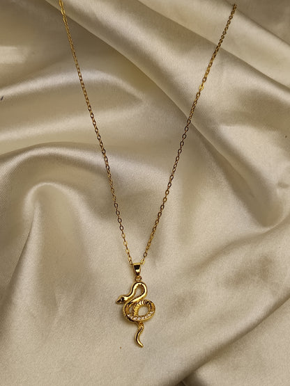 Snake Pendant Chain