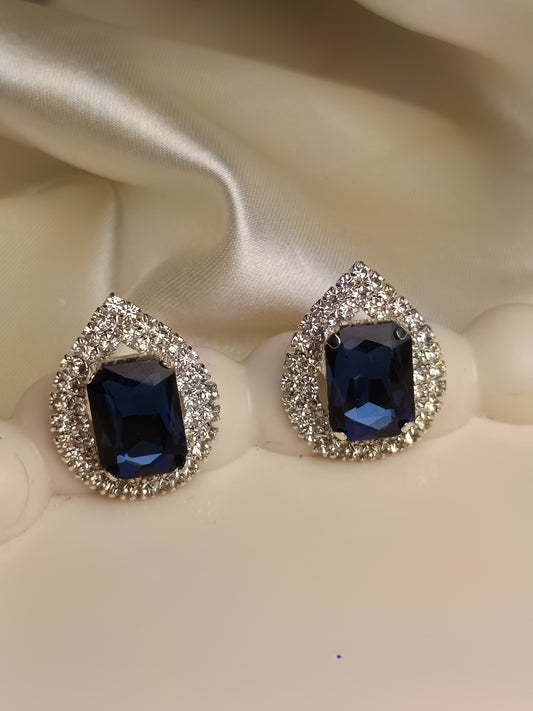 Diamond Shape AD Earrings