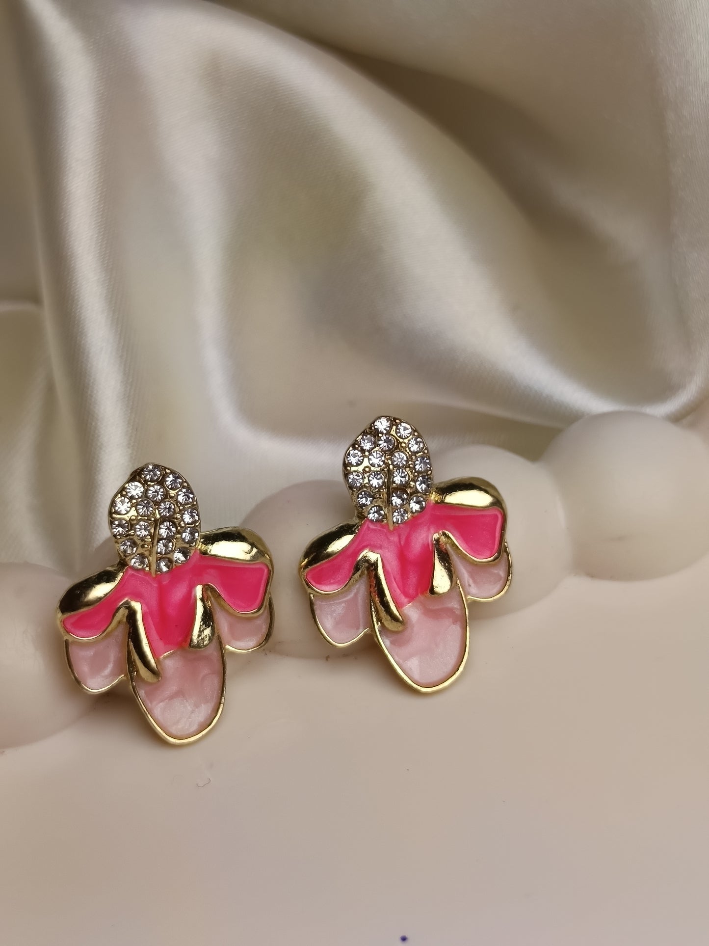 Stone Resin Melt Earrings
