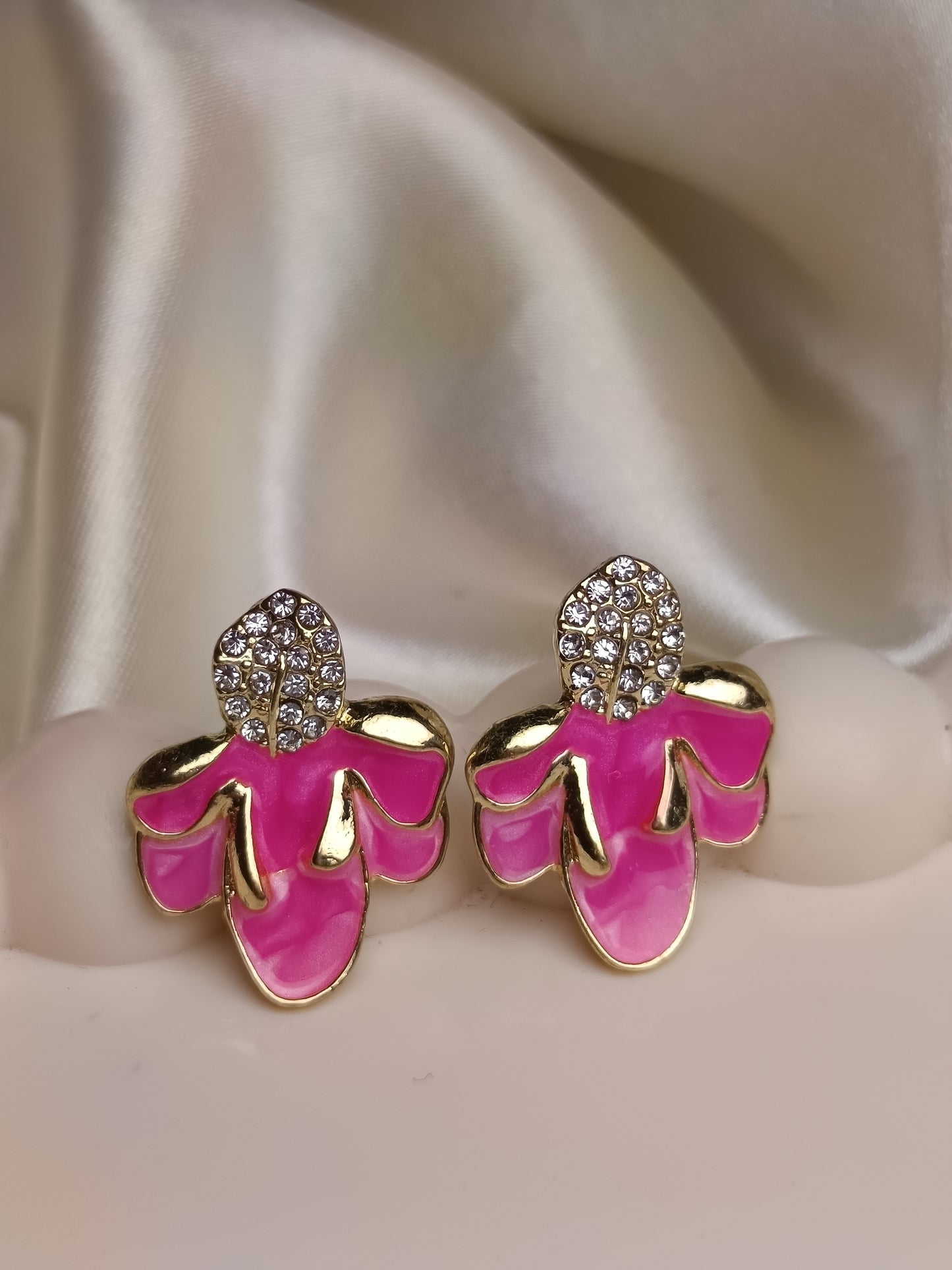 Stone Resin Melt Earrings