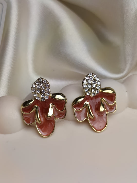 Stone Resin Melt Earrings