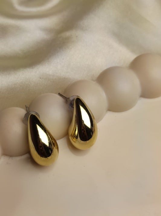 Plain Tear Drop Earring