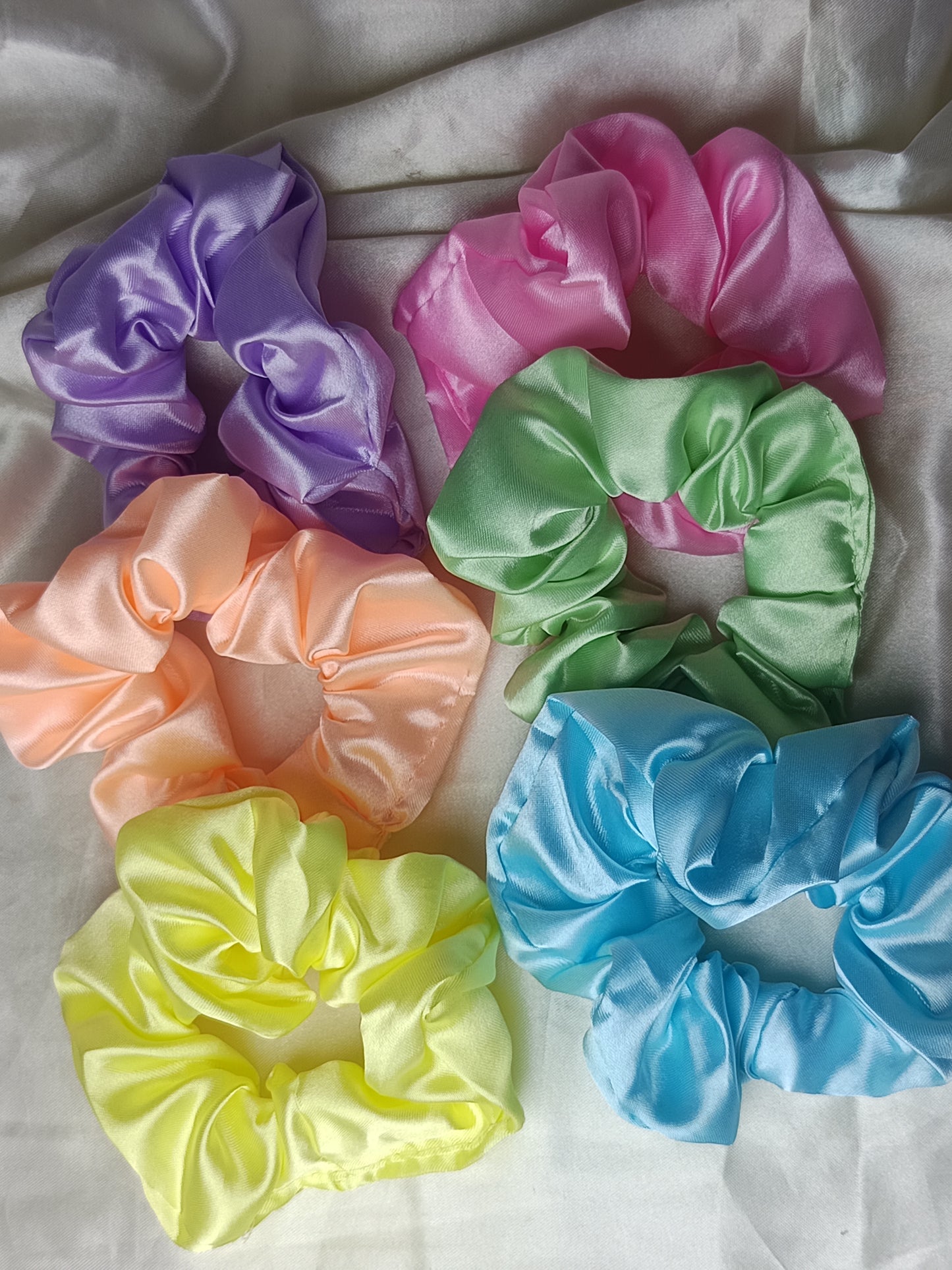 Shiny Scrunchies Combo Sets