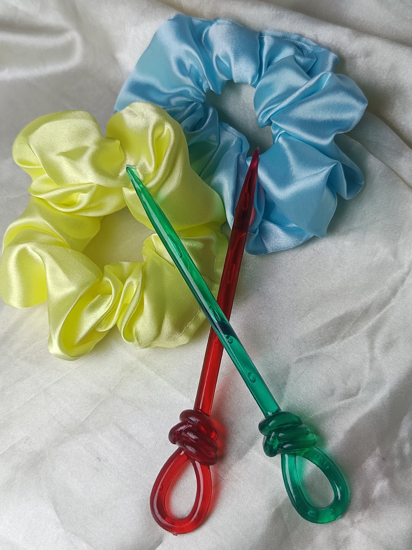 Set of Scrunchie and Hair Stick