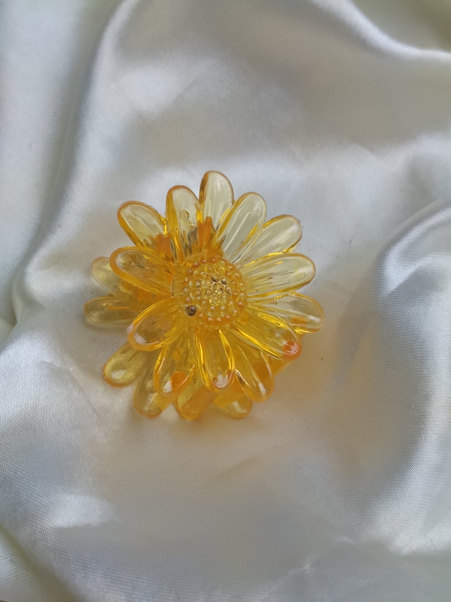 Small Sunflower Hair Claw