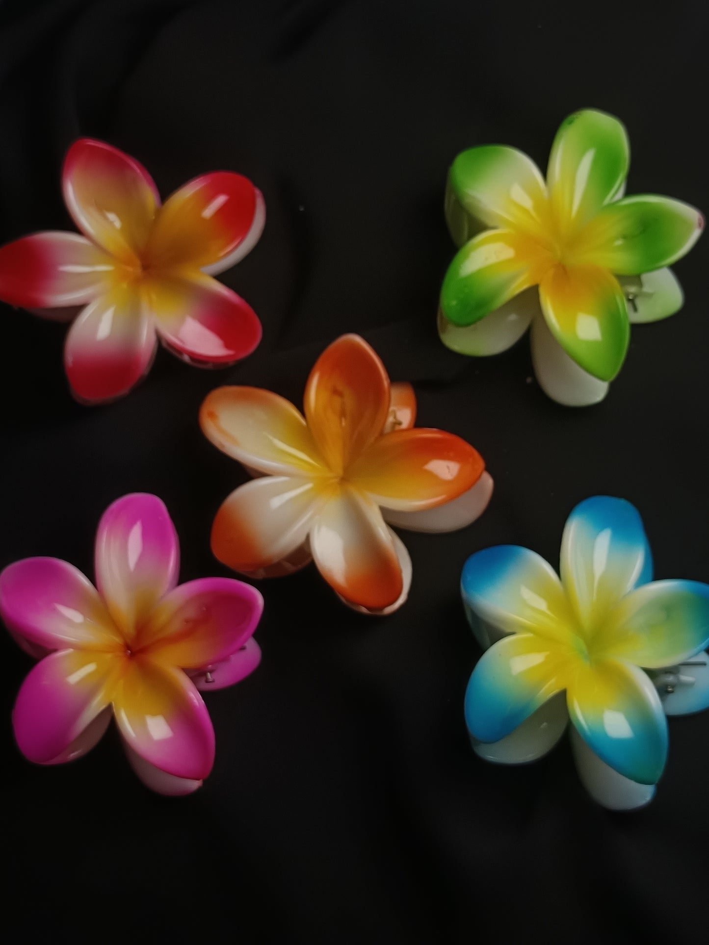Combo Sets-Shiny Lily Flower Hair Claw - Large
