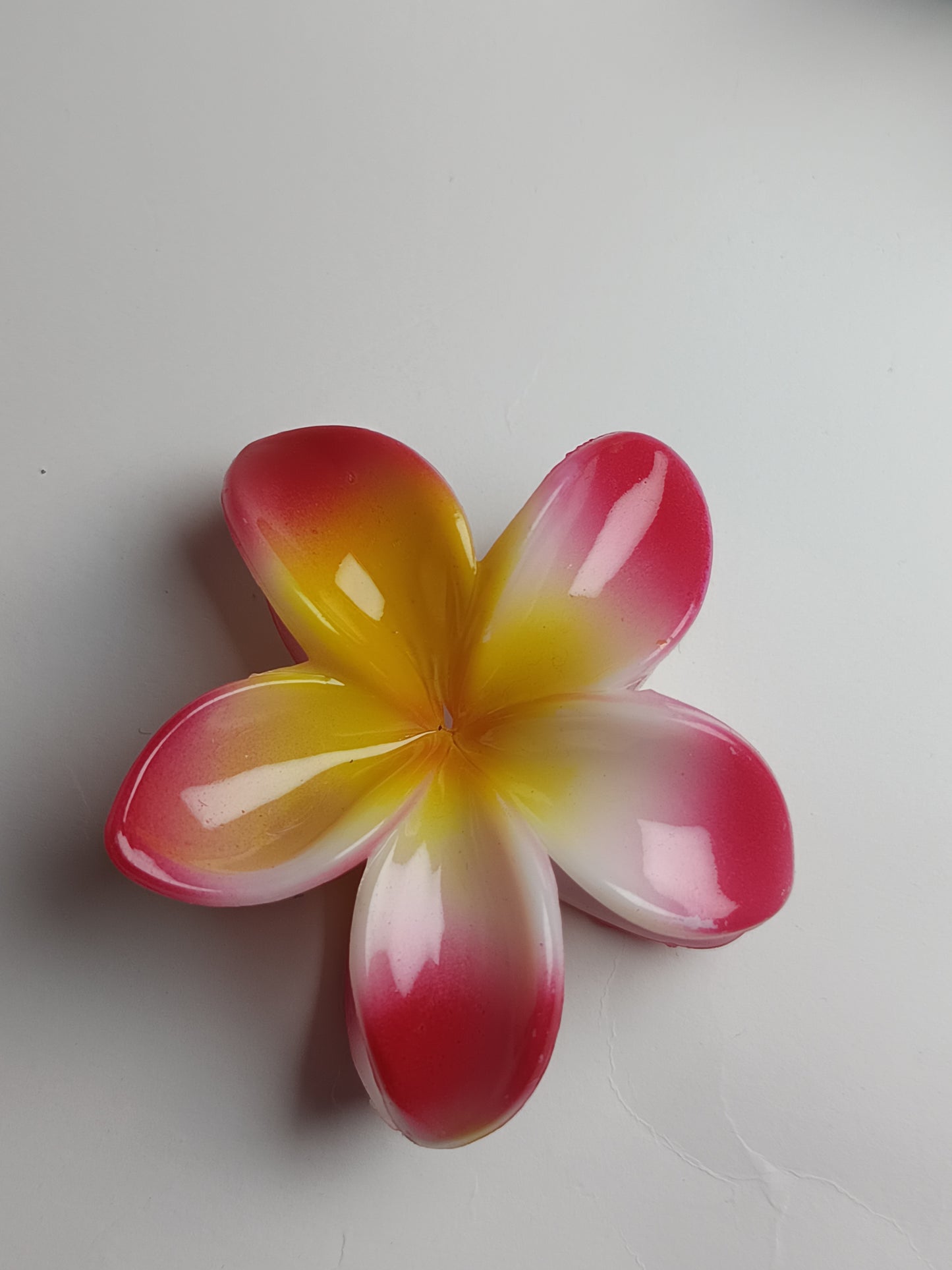 Shiny Lily Flower Hair Claw - Large
