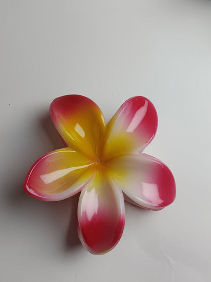 Shiny Lily Flower Hair Claw - Large