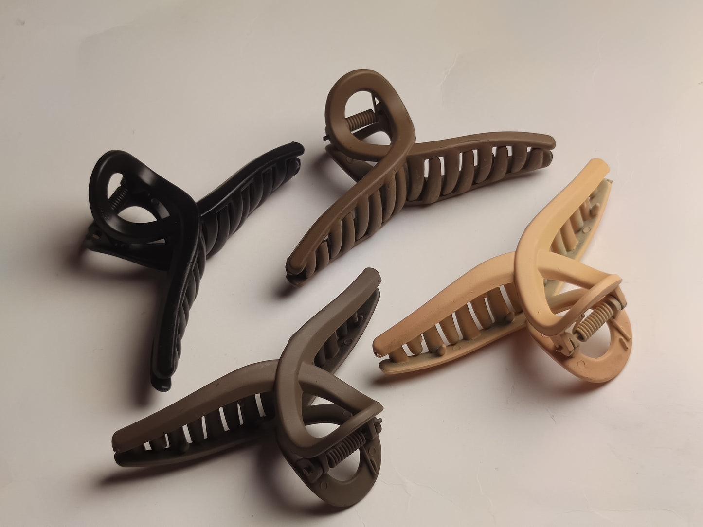 Combo Sets of Smooth Loop Hair Claws-Large