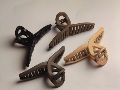 Smooth Loop Hair Claws-Large