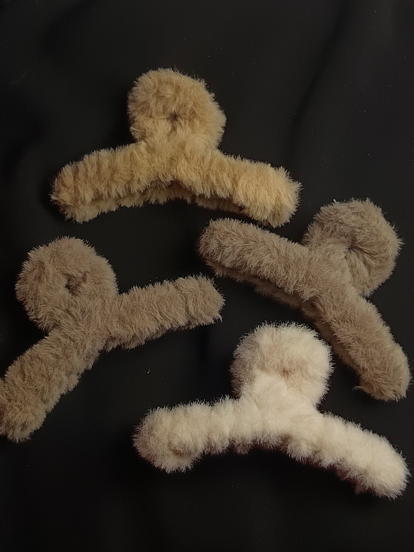 Combo Sets Plush Knot Hair Claw – Large