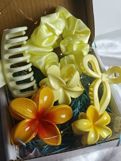 Sunshine Glow Hair Clip Set