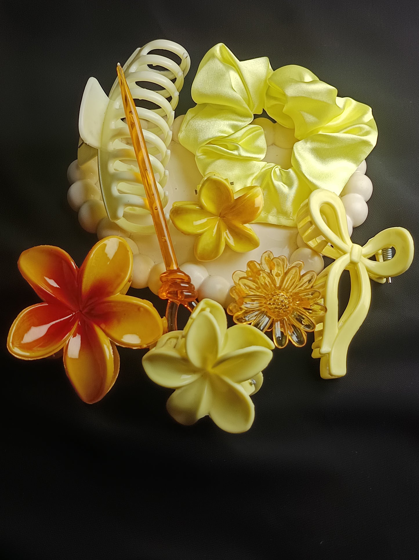 Sunshine Glow Hair Clip Set