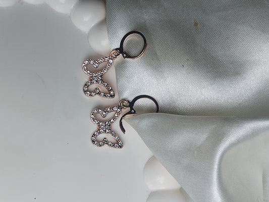 White Butterfly Earring