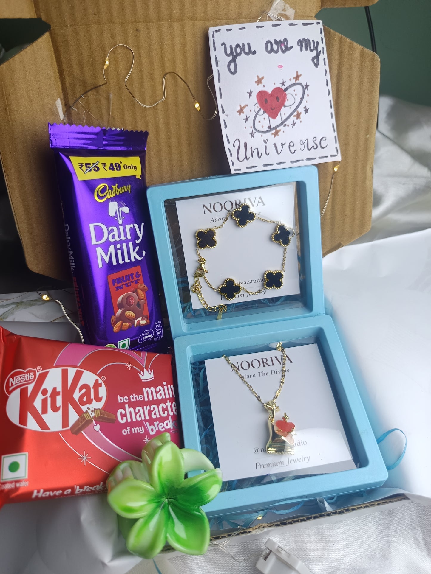 Sweet And Shine Hamper For Her