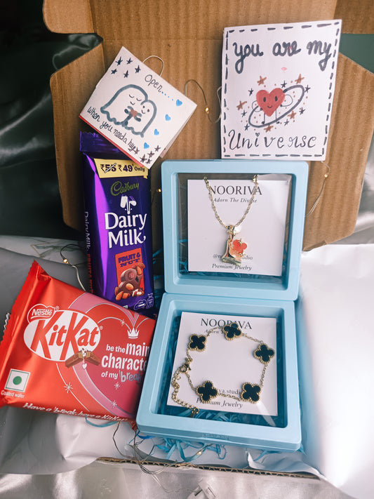 Sweet And Shine Hamper For Her